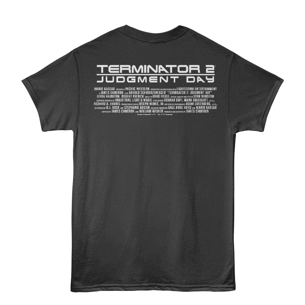 TERMINATOR Eye-Catching T-Shirt, CREDITS