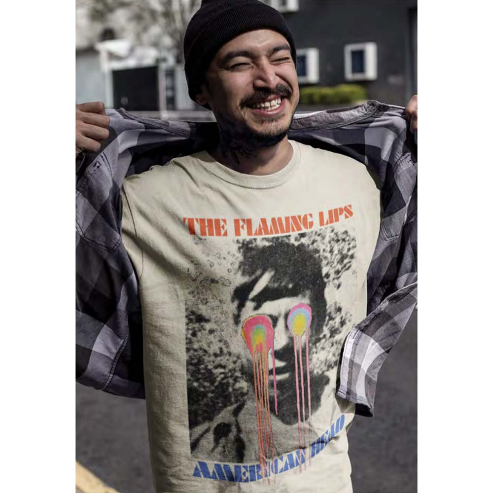 THE FLAMING LIPS Eye-Catching T-Shirt, AMERICAN HEAD