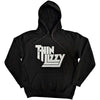 THIN LIZZY Attractive Hoodie, Stacked Logo