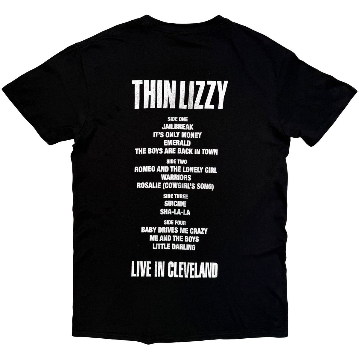 THIN LIZZY Attractive T-Shirt, Jailbreak Flyer Cleveland &