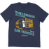 Thelonious Monk Alone In San Francisco T-Shirt In Navy