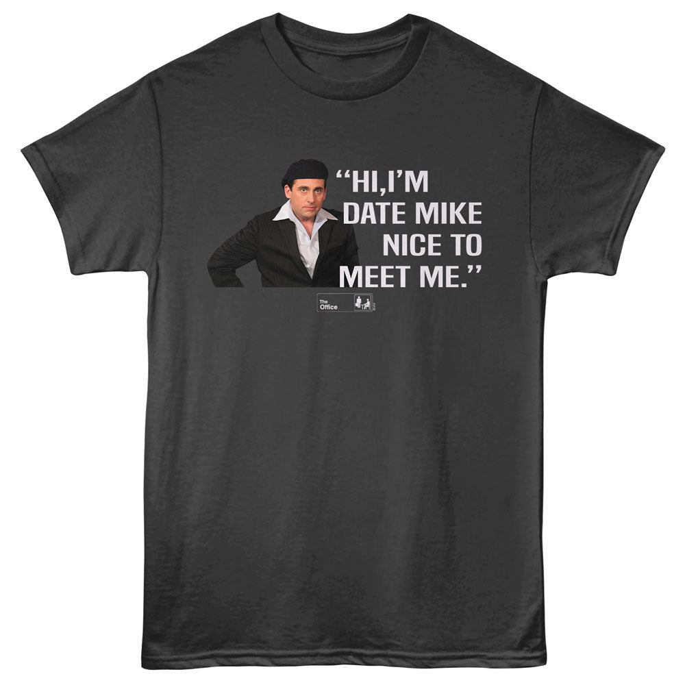 THE OFFICE Eye-Catching T-Shirt, DATE MIKE