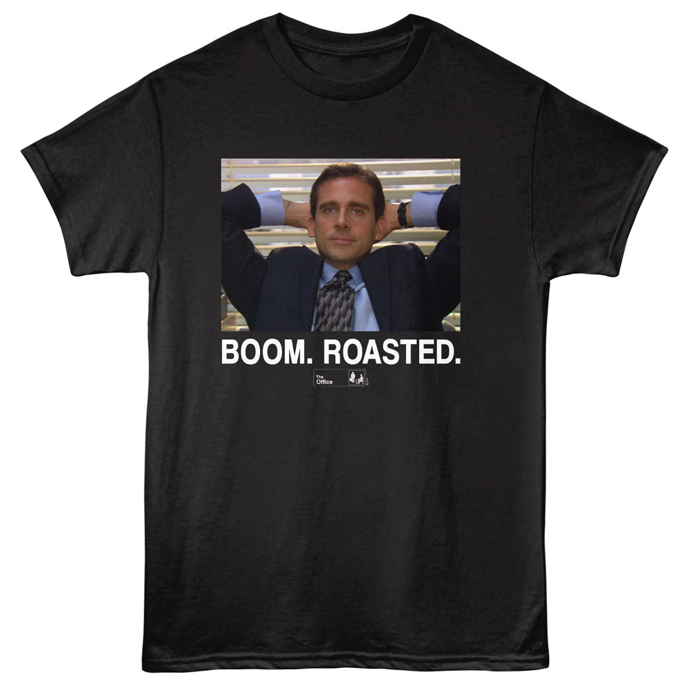THE OFFICE Eye-Catching T-Shirt, BOOM ROASTED
