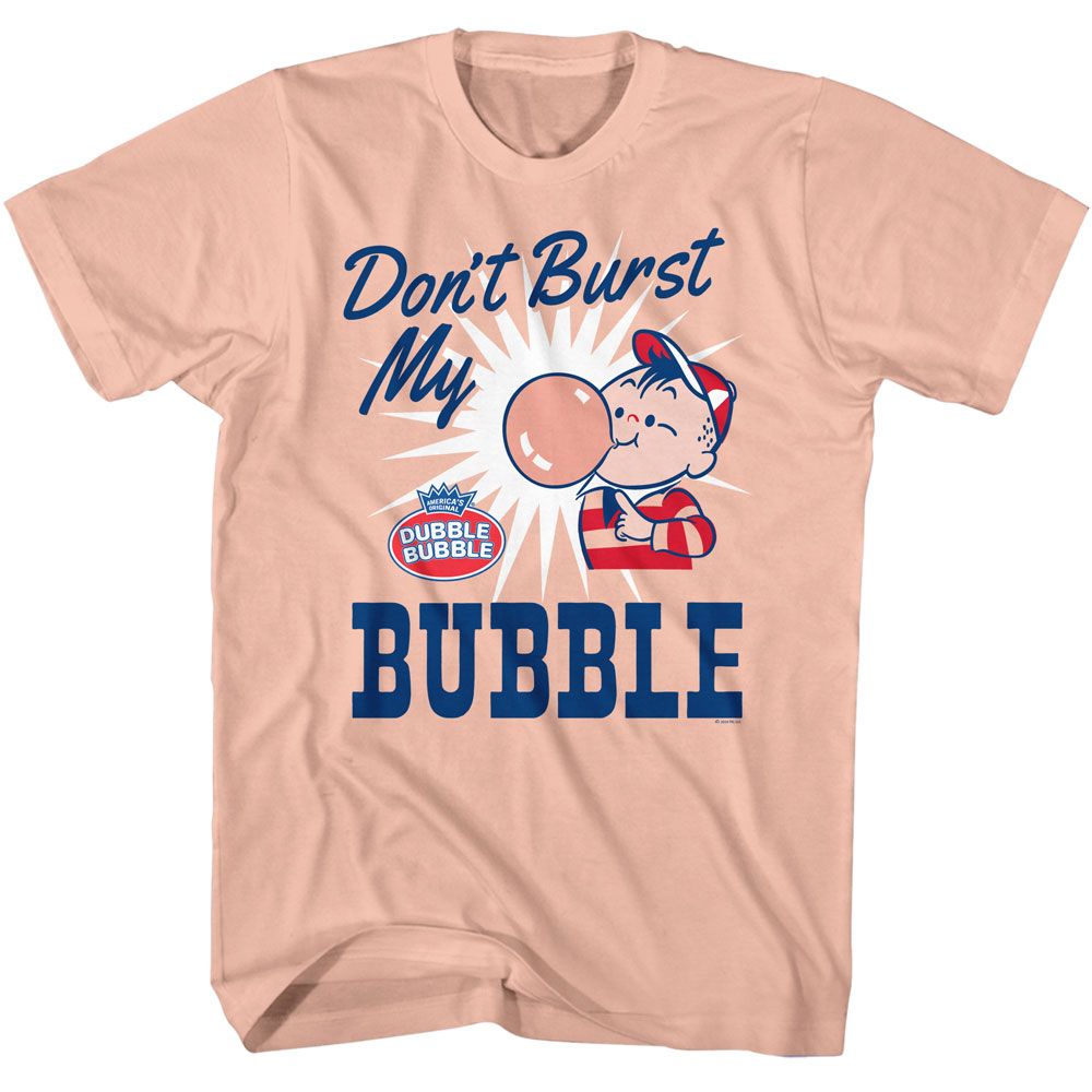 TOOTSIE ROLL Eye-Catching T-Shirt, DONT BURST BUBBLE