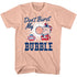 TOOTSIE ROLL Eye-Catching T-Shirt, DONT BURST BUBBLE