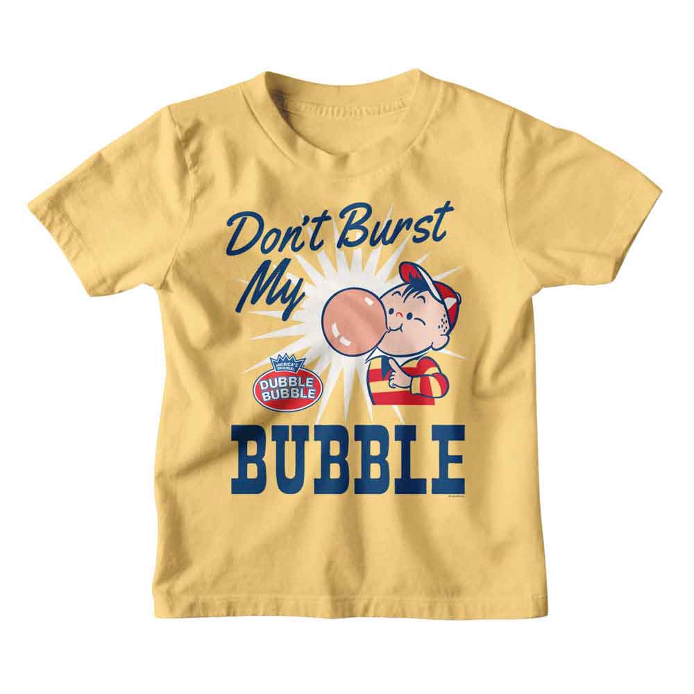 TOOTSIE ROLL Eye-Catching T-Shirt, DONT BURST BUBBLE