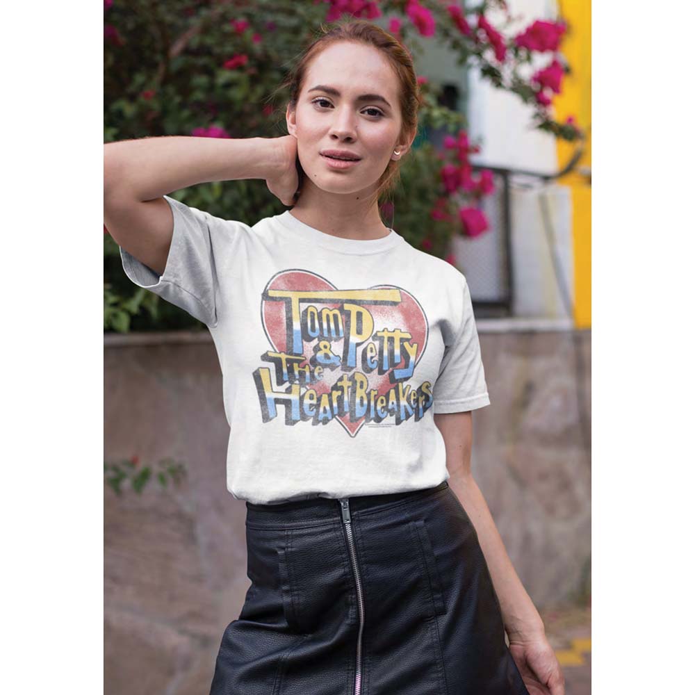 TOM PETTY & THE HEARTBREAKERS Eye-Catching T-Shirt, Logo