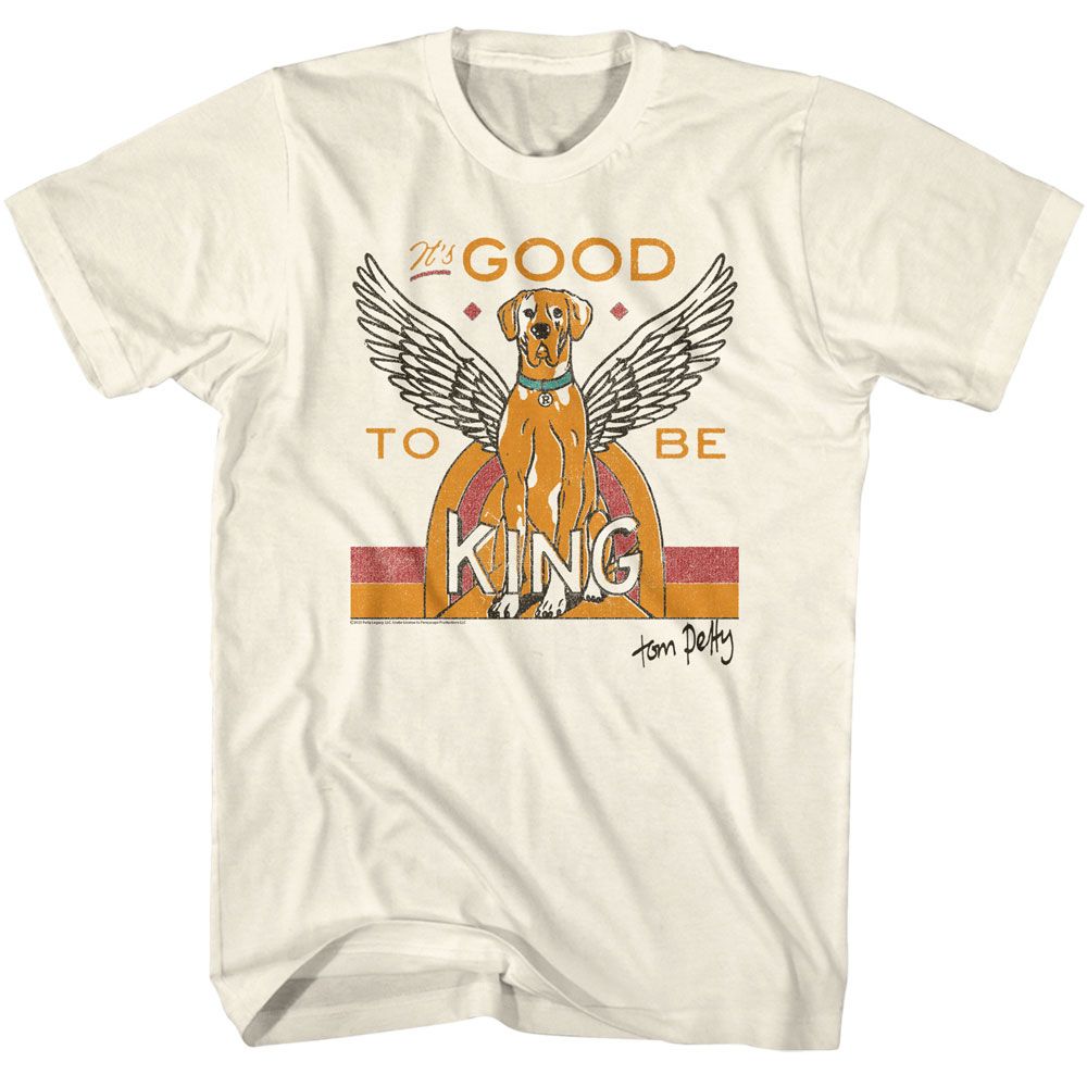TOM PETTY & THE HEARTBREAKERS Eye-Catching T-Shirt, Good to Be King