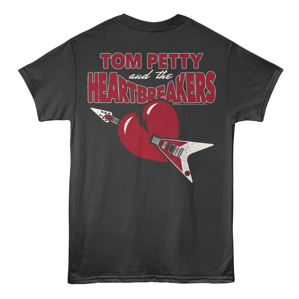 TOM PETTY & THE HEARTBREAKERS Eye-Catching T-Shirt, BROKEN HEART