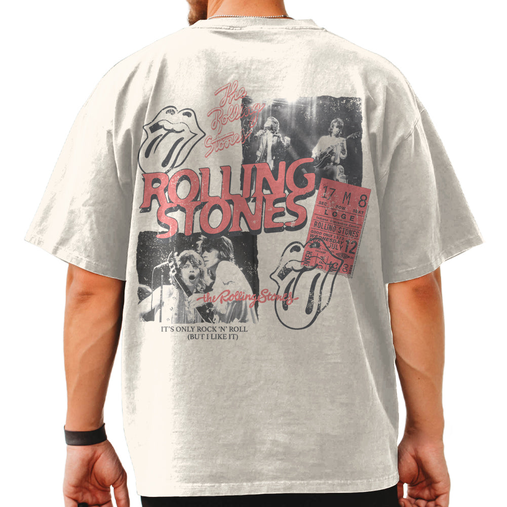 THE ROLLING STONES Oversized T-Shirt, COLLAGE