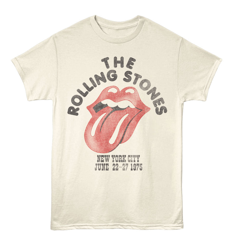 THE ROLLING STONES Eye-Catching T-Shirt, NYC 1975