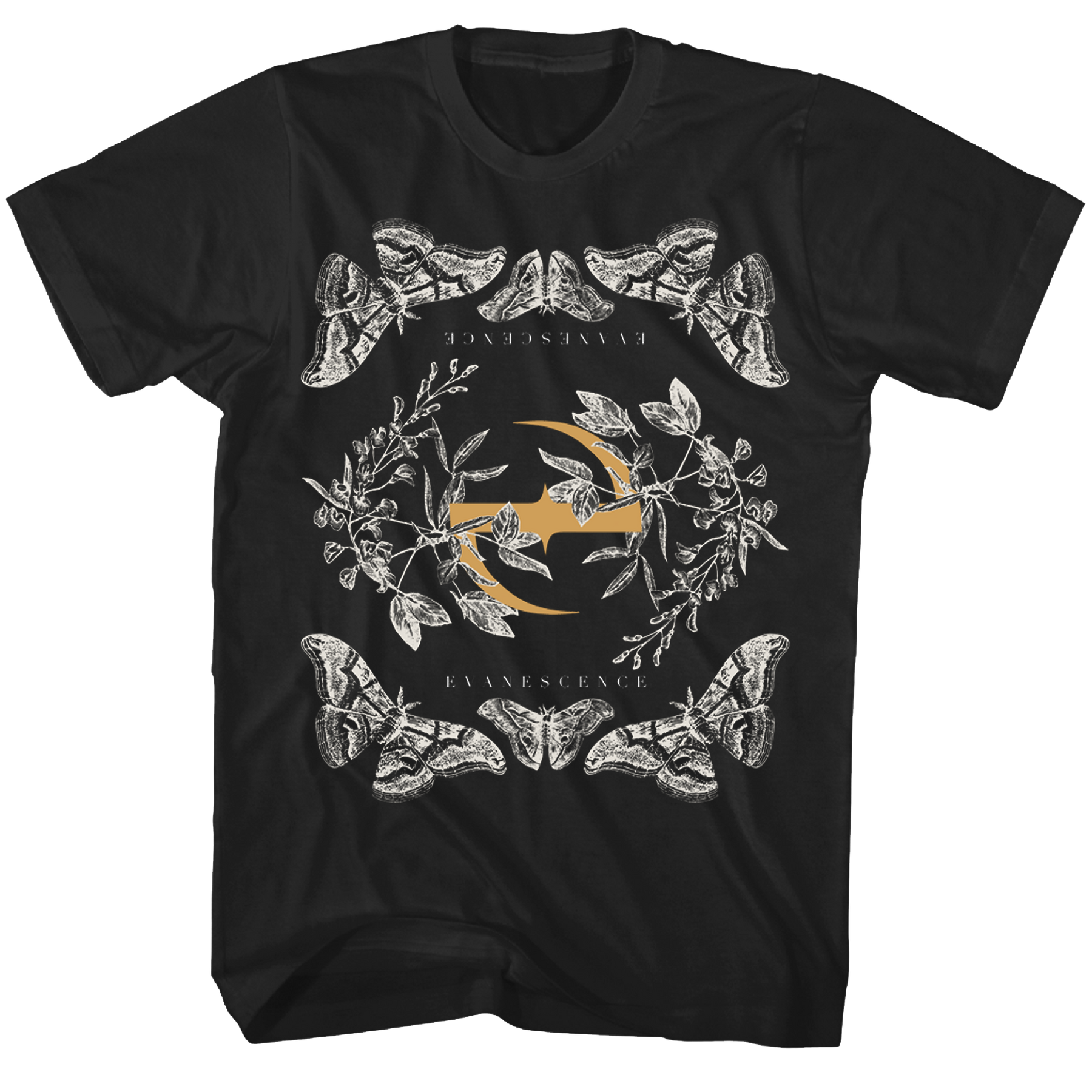 EVANESCENCE T-Shirt, BUTTERFLY