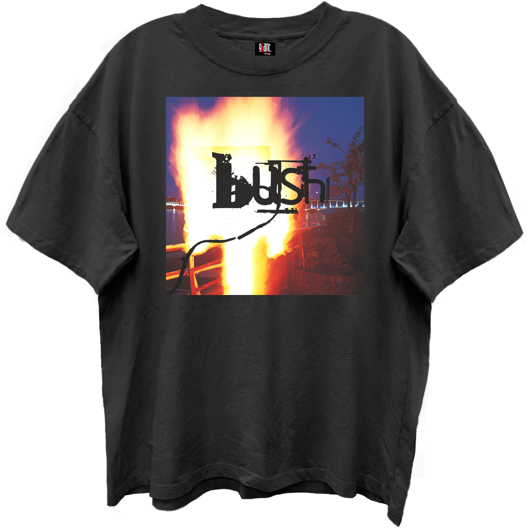 BUSH Oversized T-Shirt, RAZORBLADE