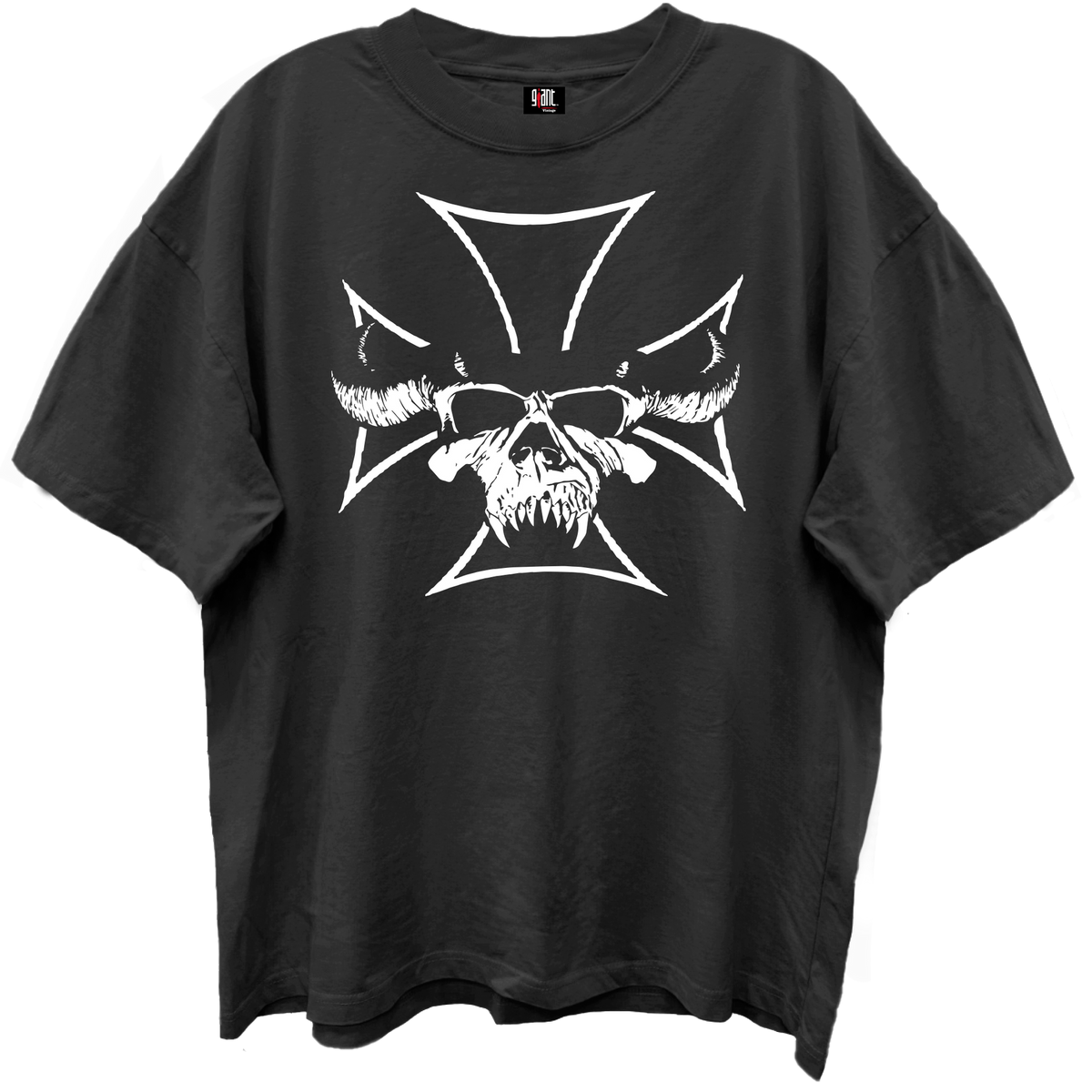 DANZIG Oversized T-Shirt, CROSS