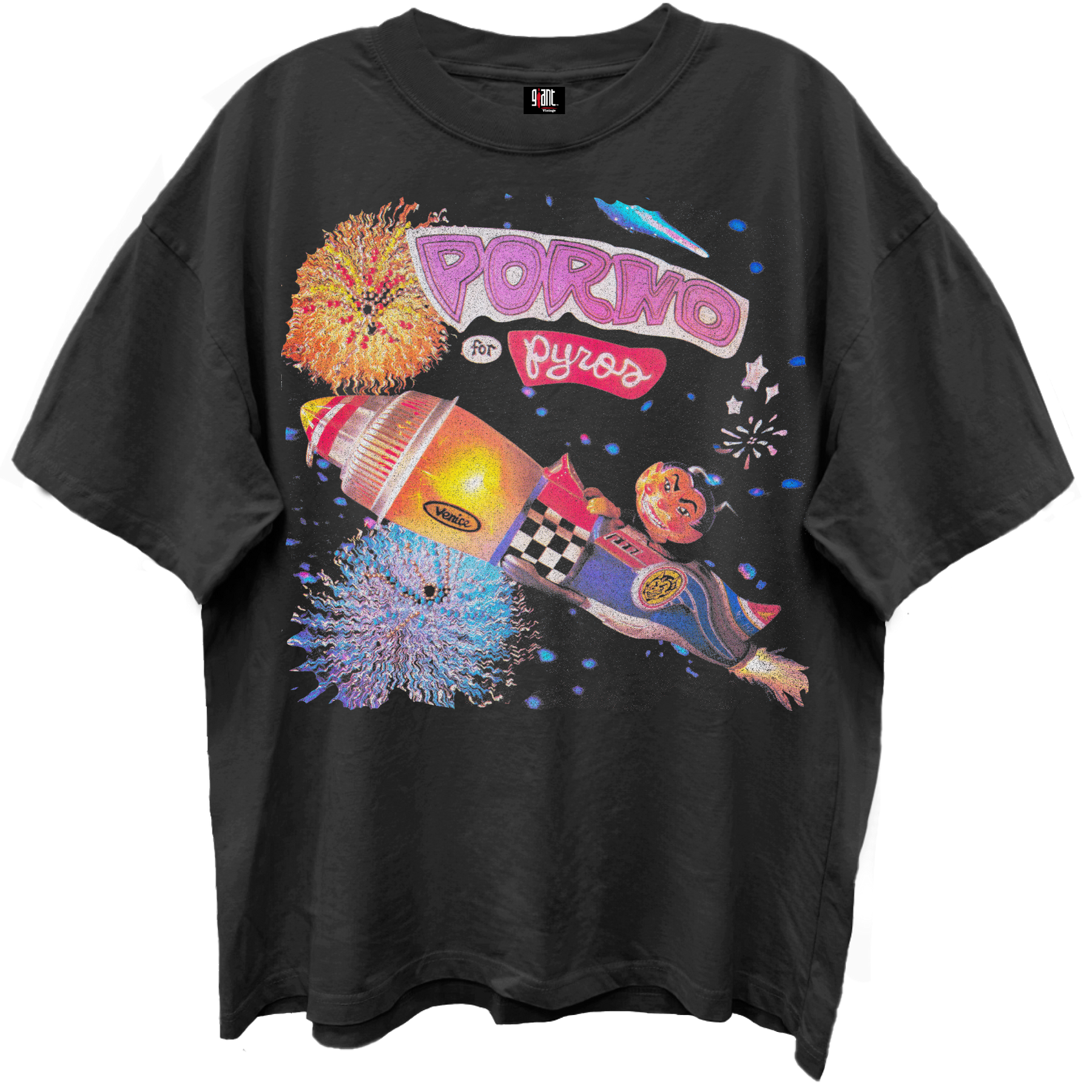 PORNO FOR PYROS Oversized T-Shirt, ALBUM COVER