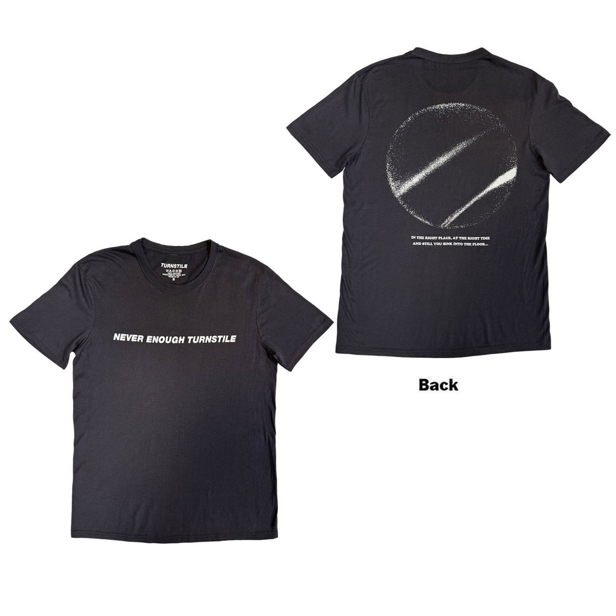 TURNSTILE Powerful T-Shirt, Never Enough