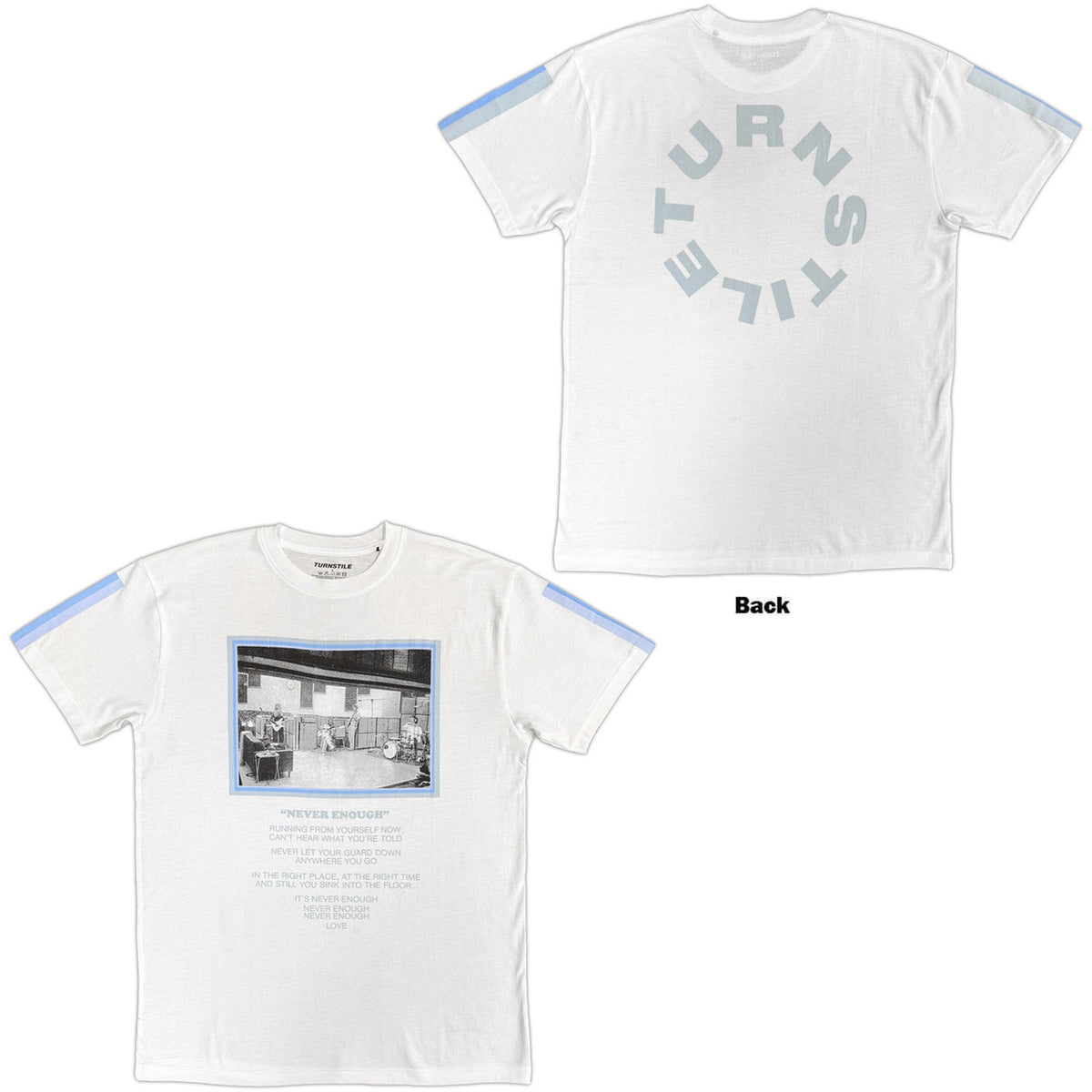 TURNSTILE Attractive T-Shirt, Never Enough Studio
