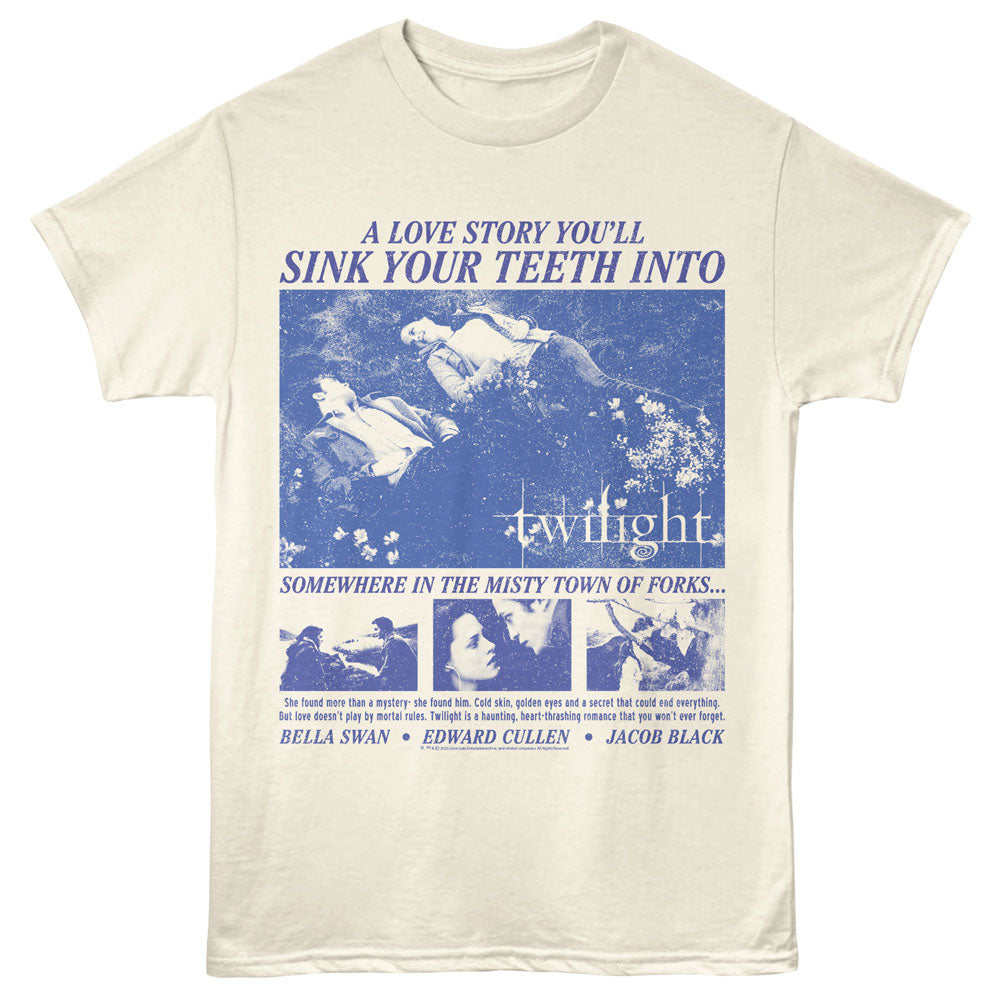 TWILIGHT Eye-Catching T-Shirt, SINK YOUR TEETH