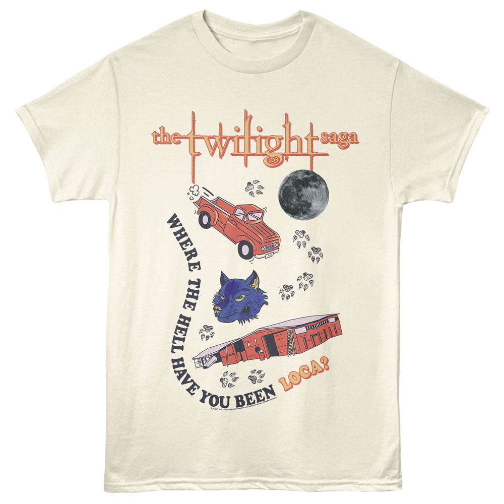 TWILIGHT Eye-Catching T-Shirt, WHERE YOU BEEN