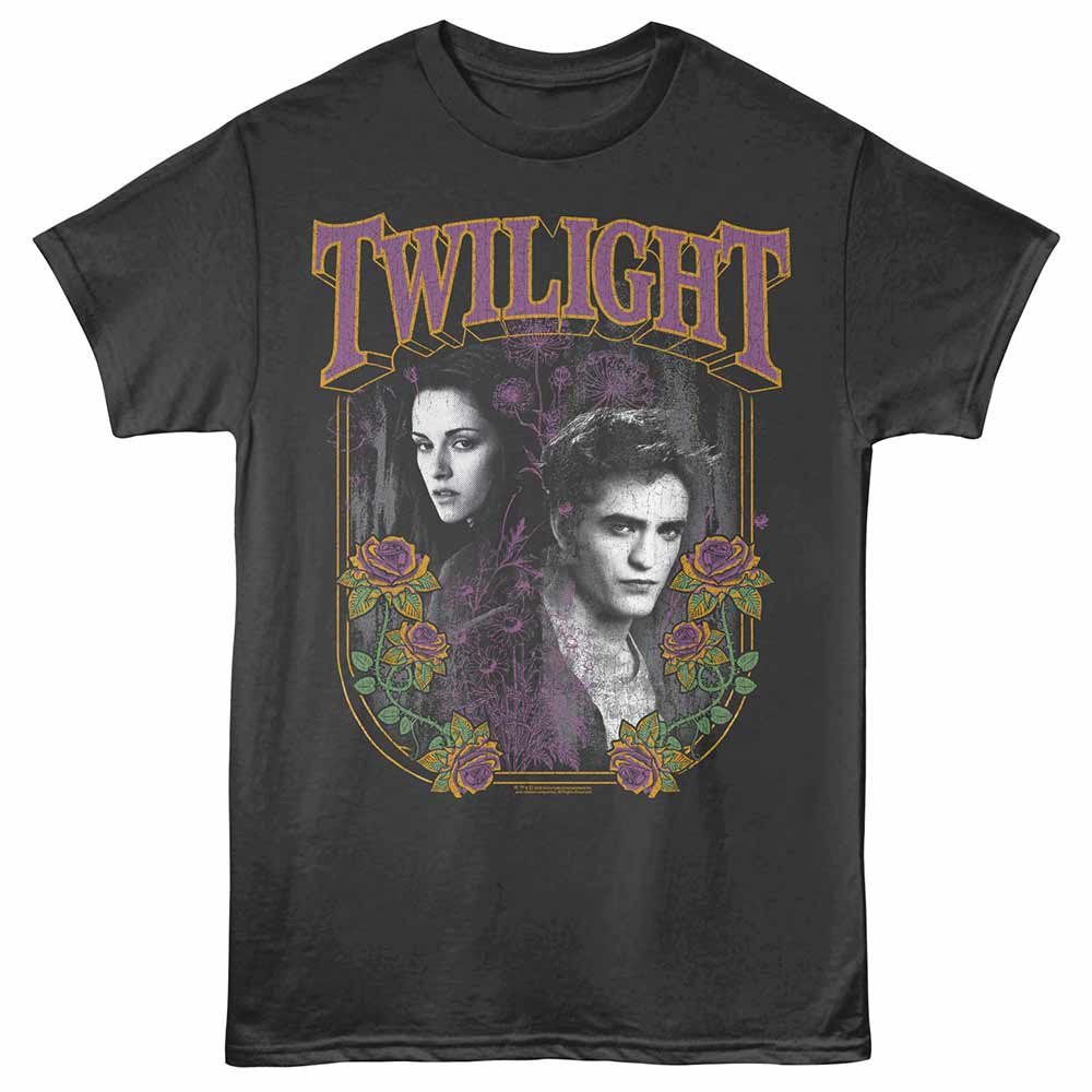 TWILIGHT Eye-Catching T-Shirt, FLORAL COUPLE