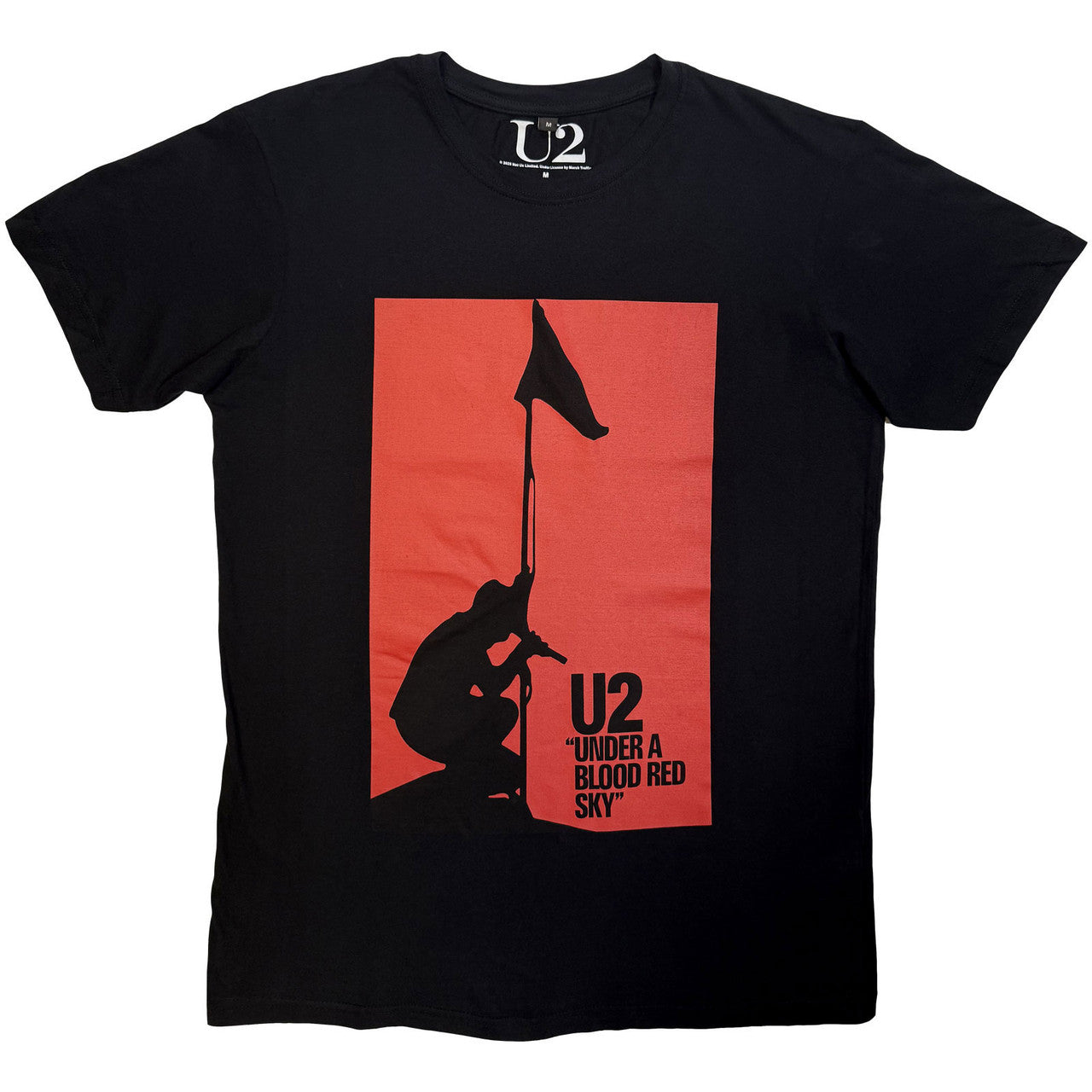 U2 Carbon T-Shirt, Blood Red Sky