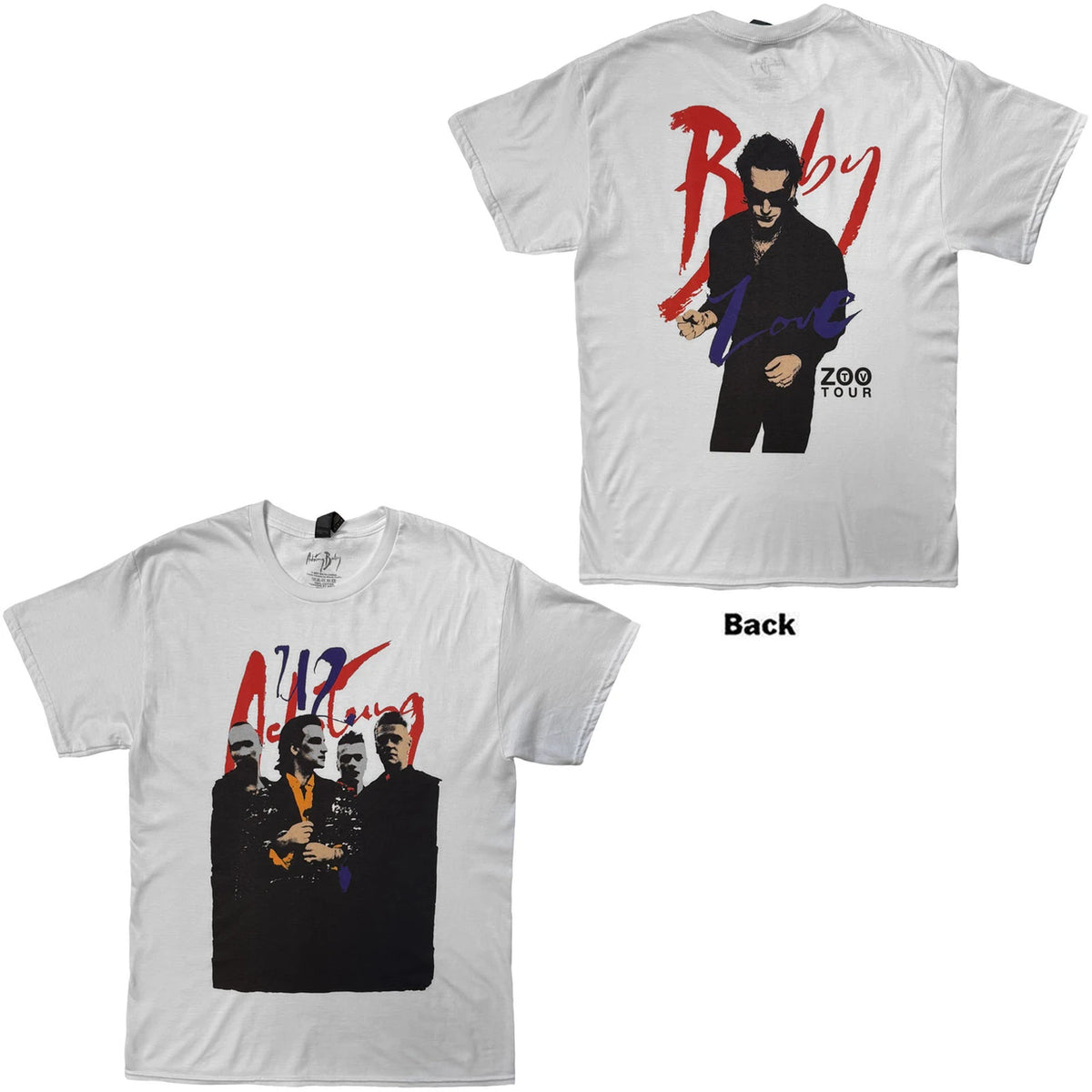 U2 Attractive T-Shirt, Achtung Baby Zoo TV Tour