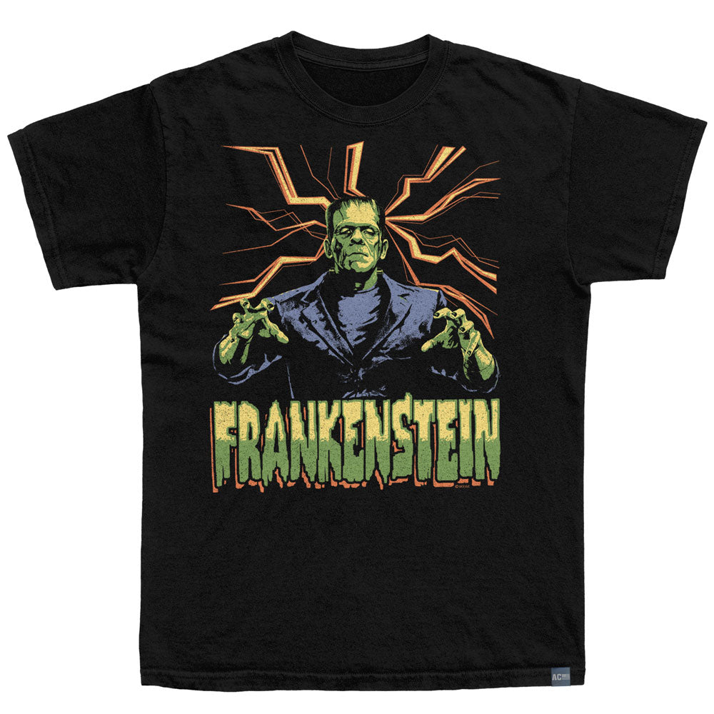 UNIVERSAL MONSTERS Made in USA T-Shirt, FRANKENSTEIN