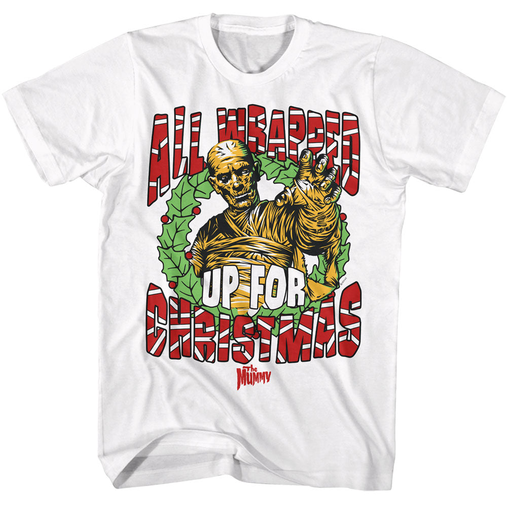 UNIVERSAL MONSTERS Eye-Catching T-Shirt, WRAPPED UP