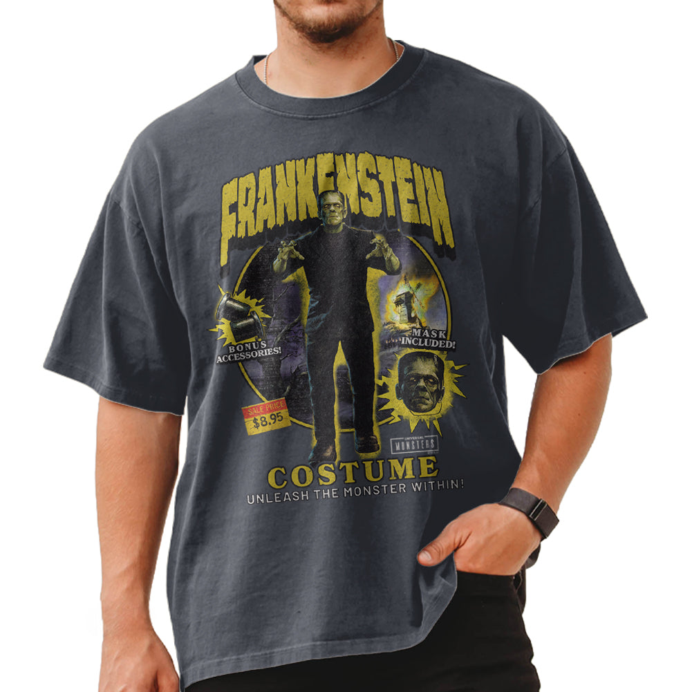 UNIVERSAL MONSTERS Oversized T-Shirt, FRANKENSTEIN COSTUME