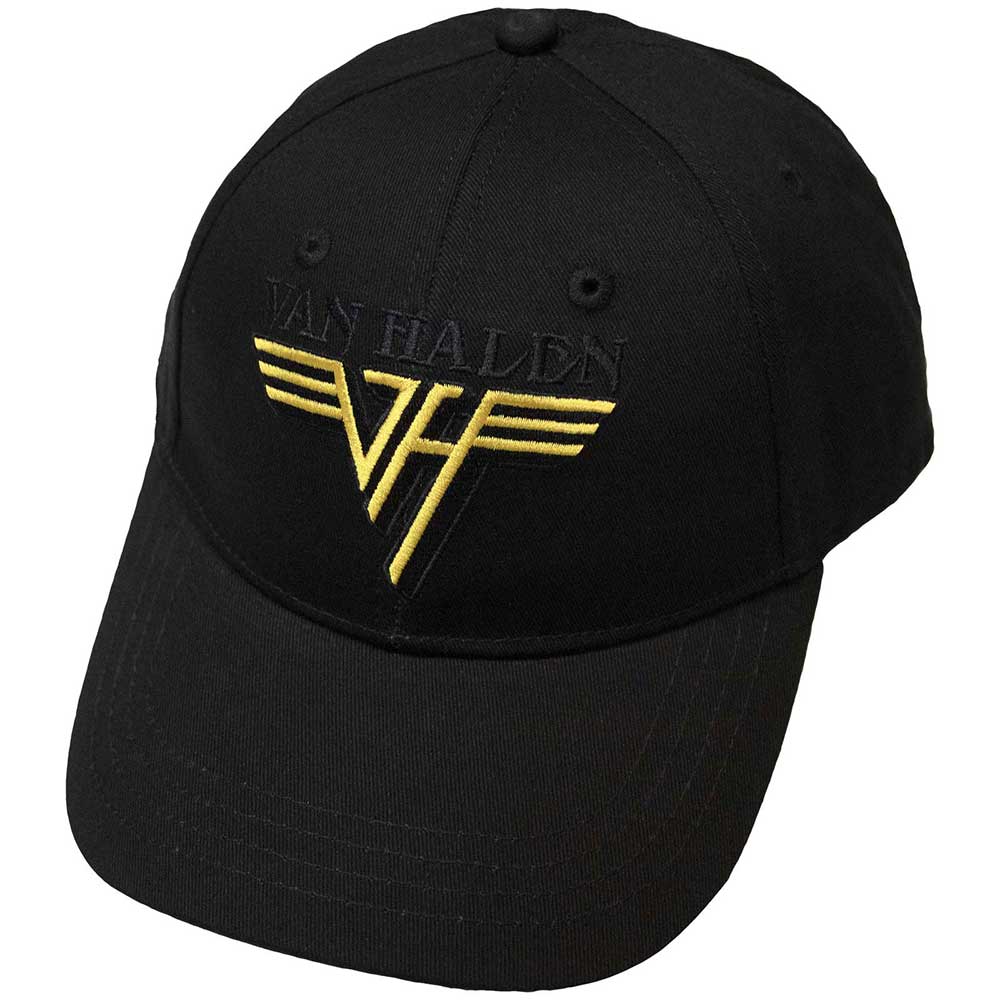 VAN HALEN Baseball Cap, Text & Yellow Logo