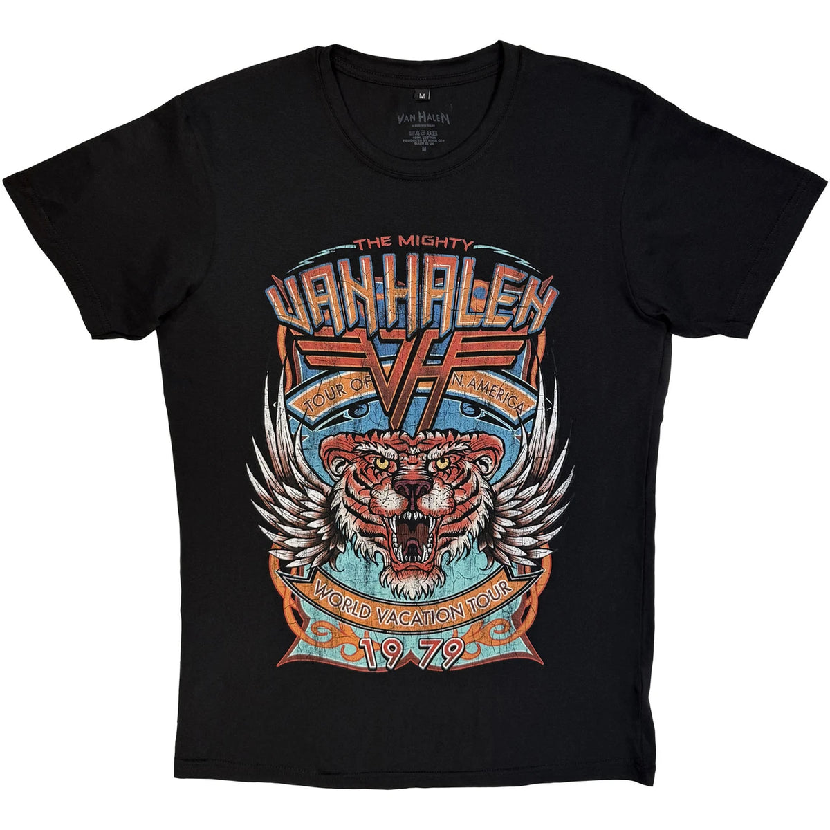VAN HALEN Carbon T-Shirt, World Tour