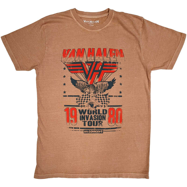 VAN HALEN Attractive T-Shirt, World Invasion