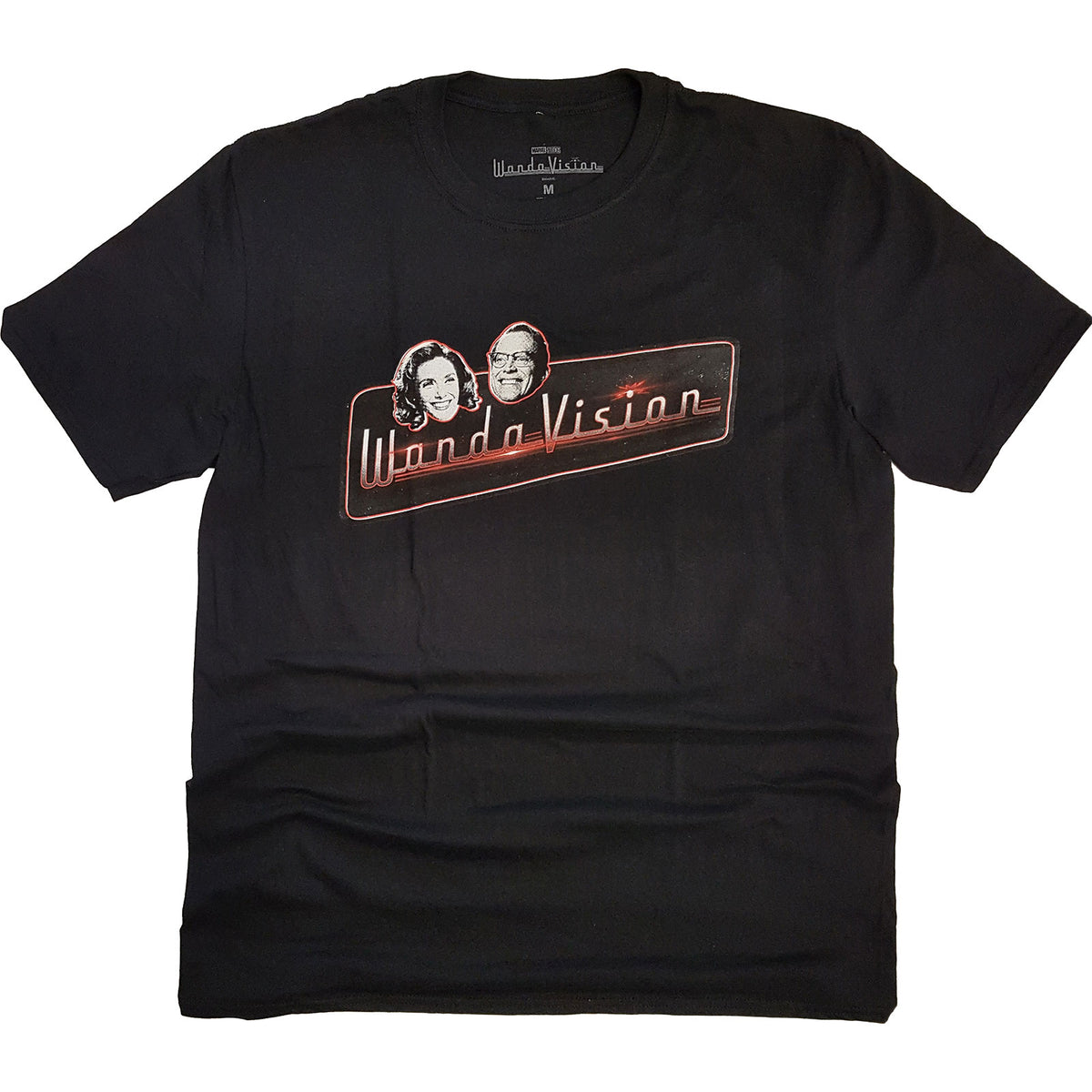 MARVEL COMICS Attractive T-shirt, Wandavision Red Logo