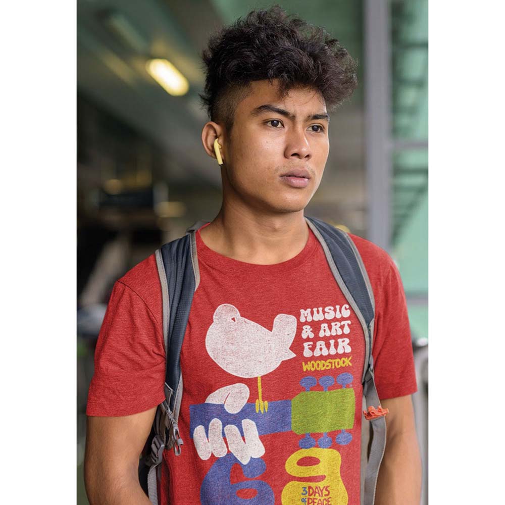 WOODSTOCK Eye-Catching T-Shirt, Music & Art Fair