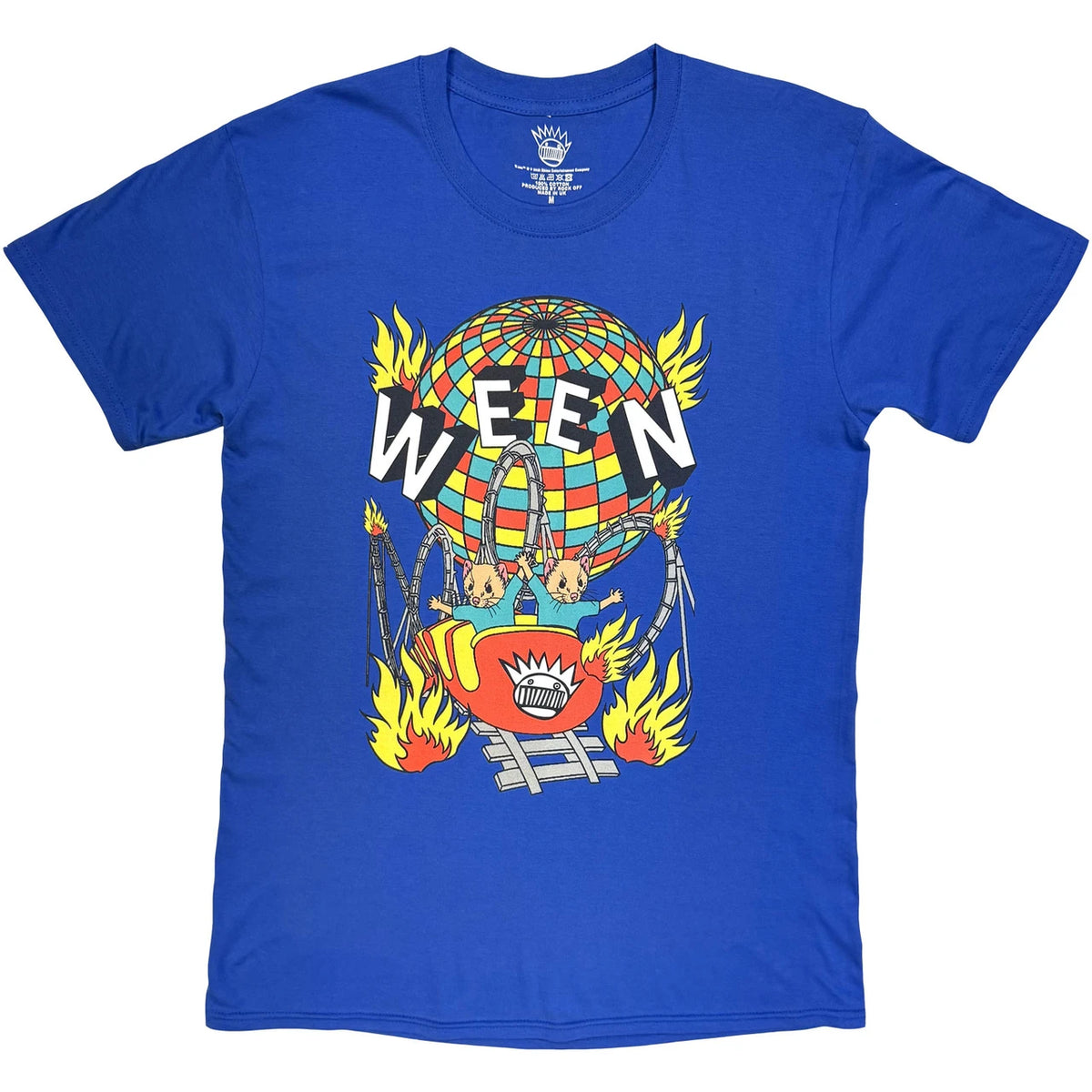 Ween Skull Rollercoaster T-Shirt