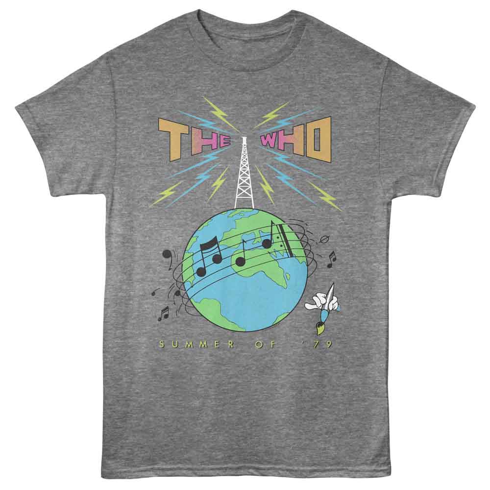 THE WHO Eye-Catching T-Shirt, SUMMER OF 79