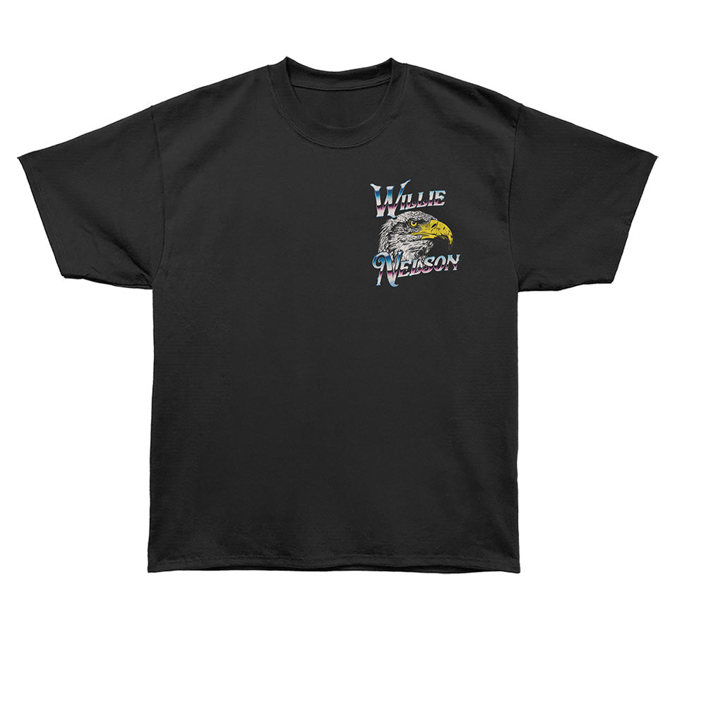 WILLIE NELSON Oversized T-Shirt, EAGLE LIGHTNING