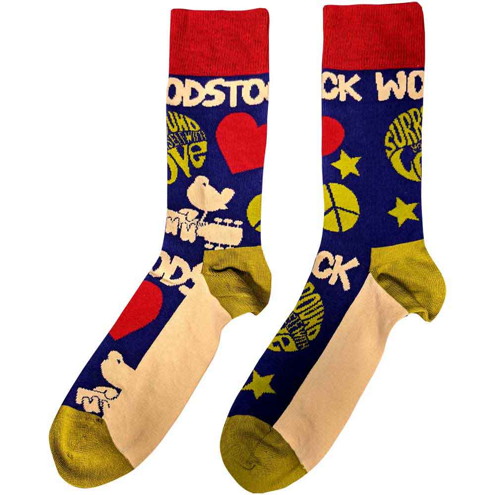 WOODSTOCK Unisex Ankle Socks, Surround Yourself