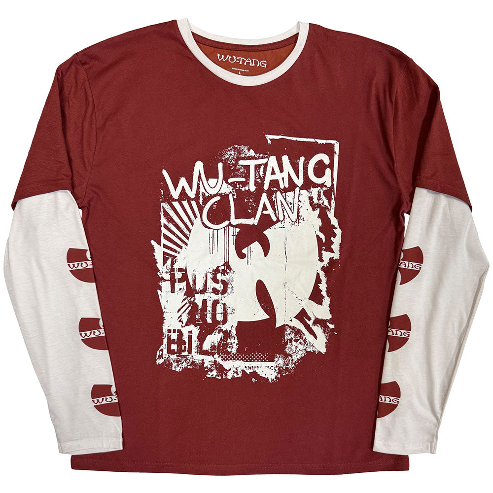 WU-TANG CLAN Long Sleeve T-Shirt, Graffiti