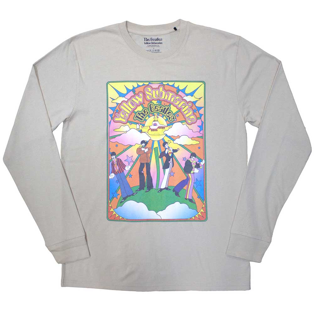 The Beatles Yellow Submarine Tracklist T-Shirt