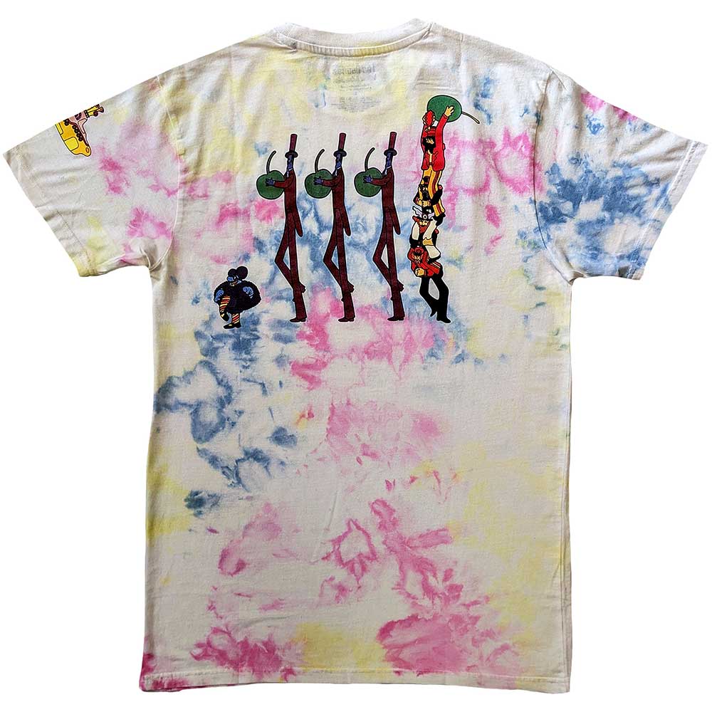 THE BEATLES Attractive T-Shirt, Heads & Apple