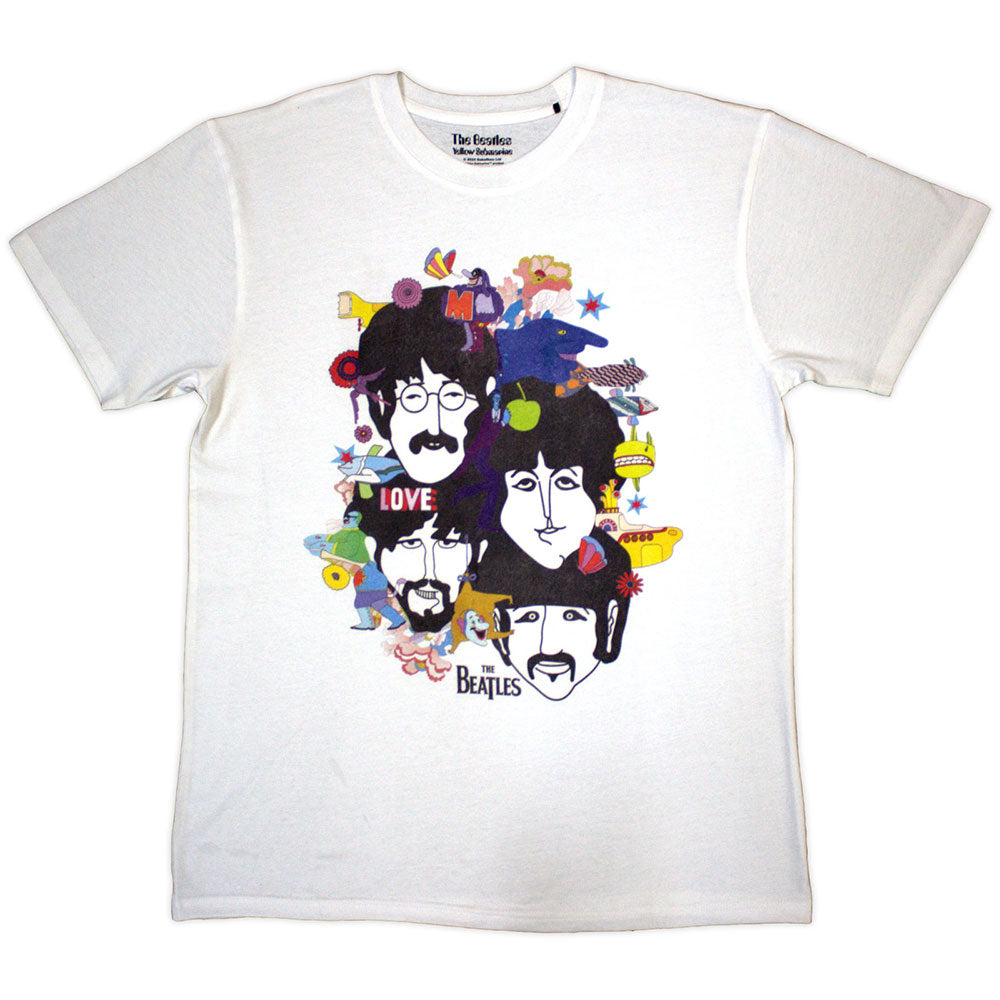 THE BEATLES Attractive T-Shirt, Yellow Submarine ATN