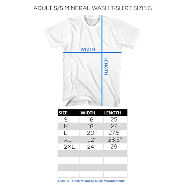 AC/DC Mineral Wash T-Shirt, For Those About To Rock