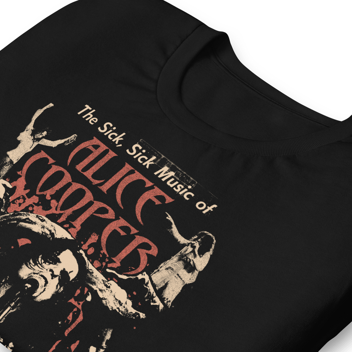 Alice Cooper - Sick Sick Jumbo Print T-Shirt