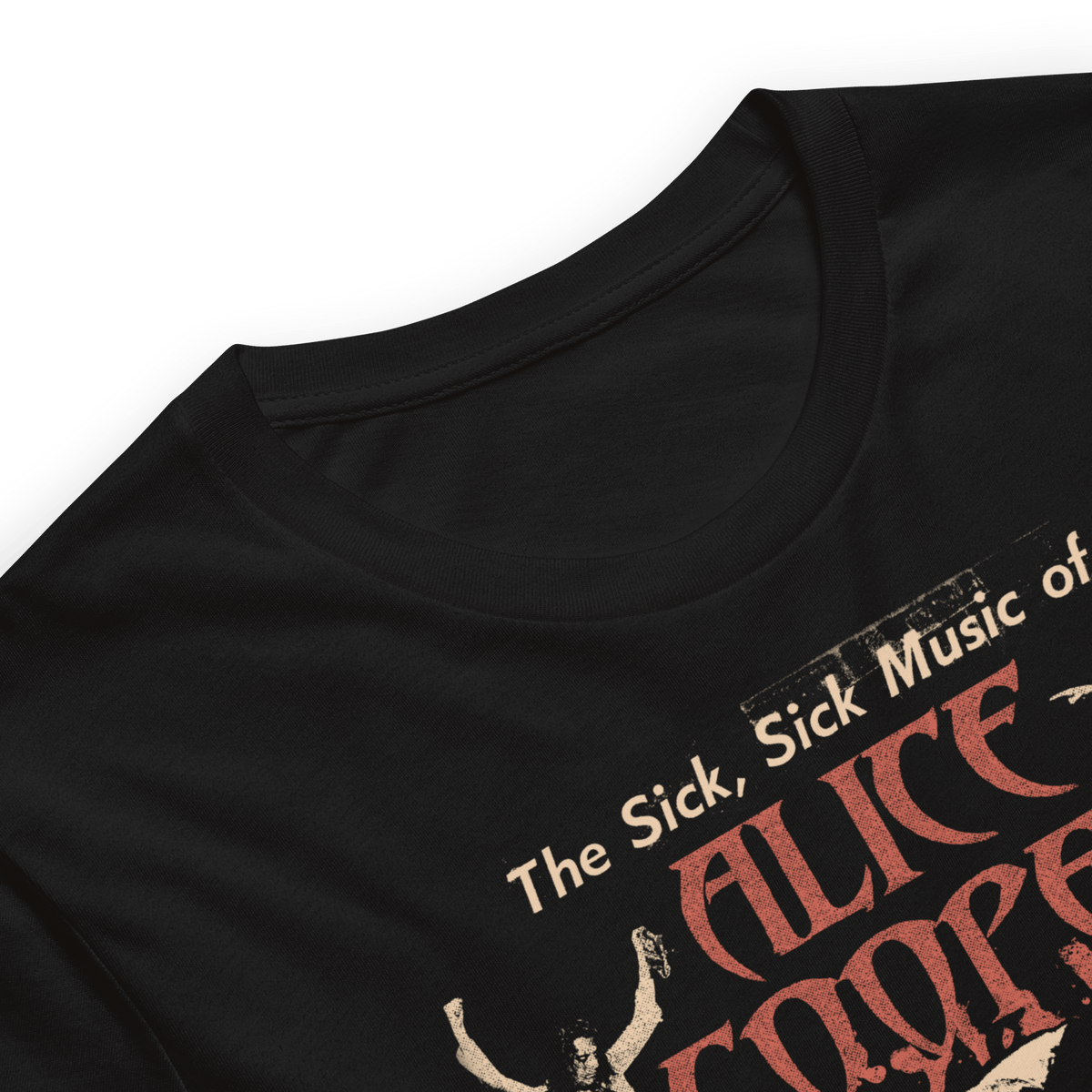 Alice Cooper - Sick Sick Jumbo Print T-Shirt