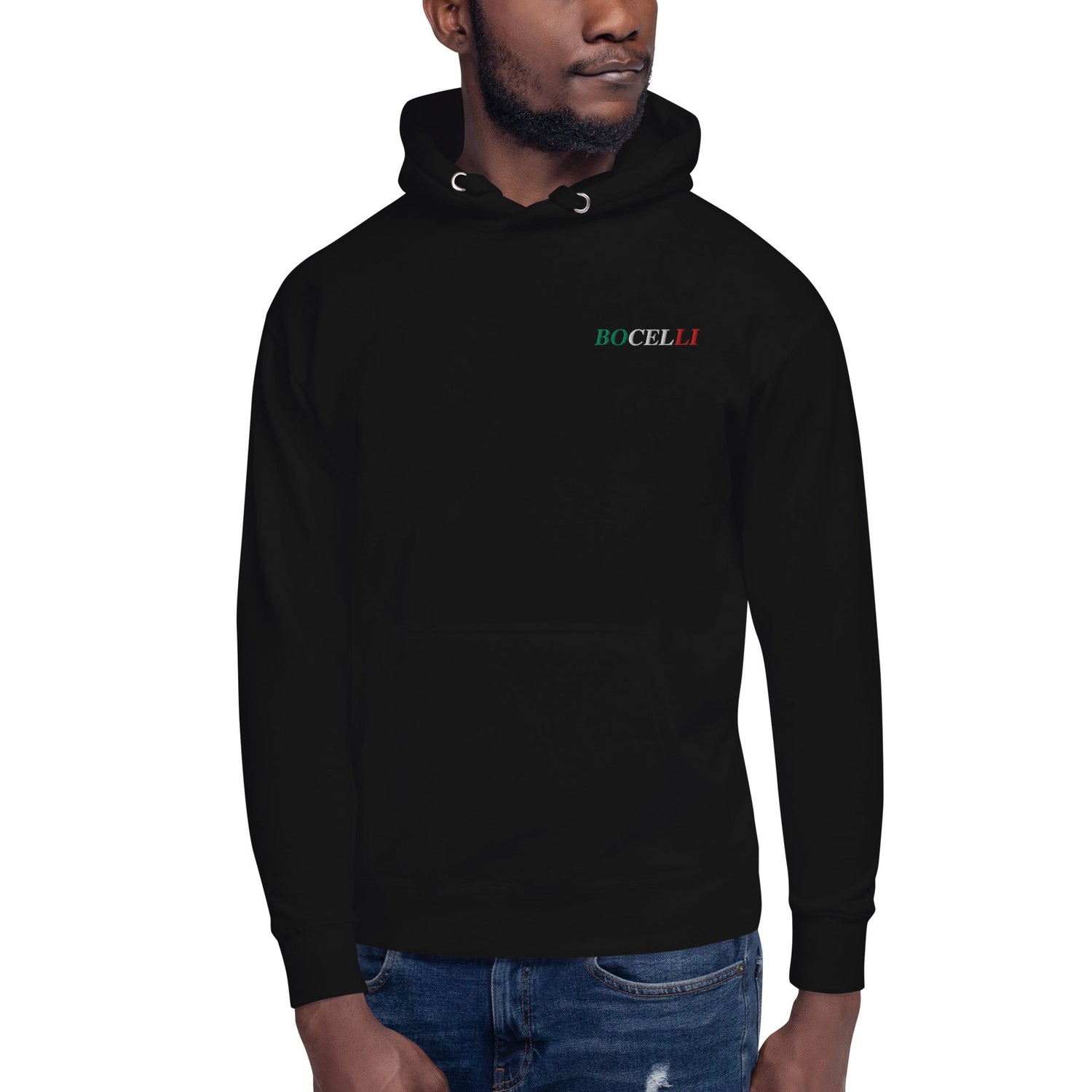 Andrea Bocelli Embroidered Hoodie