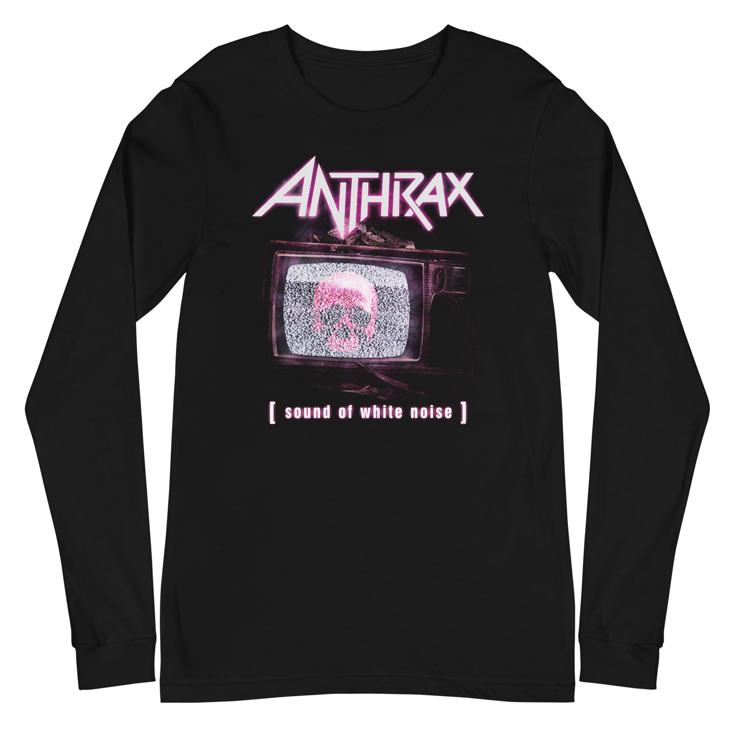 Anthrax - Skull TV Long Sleeve T-Shirt