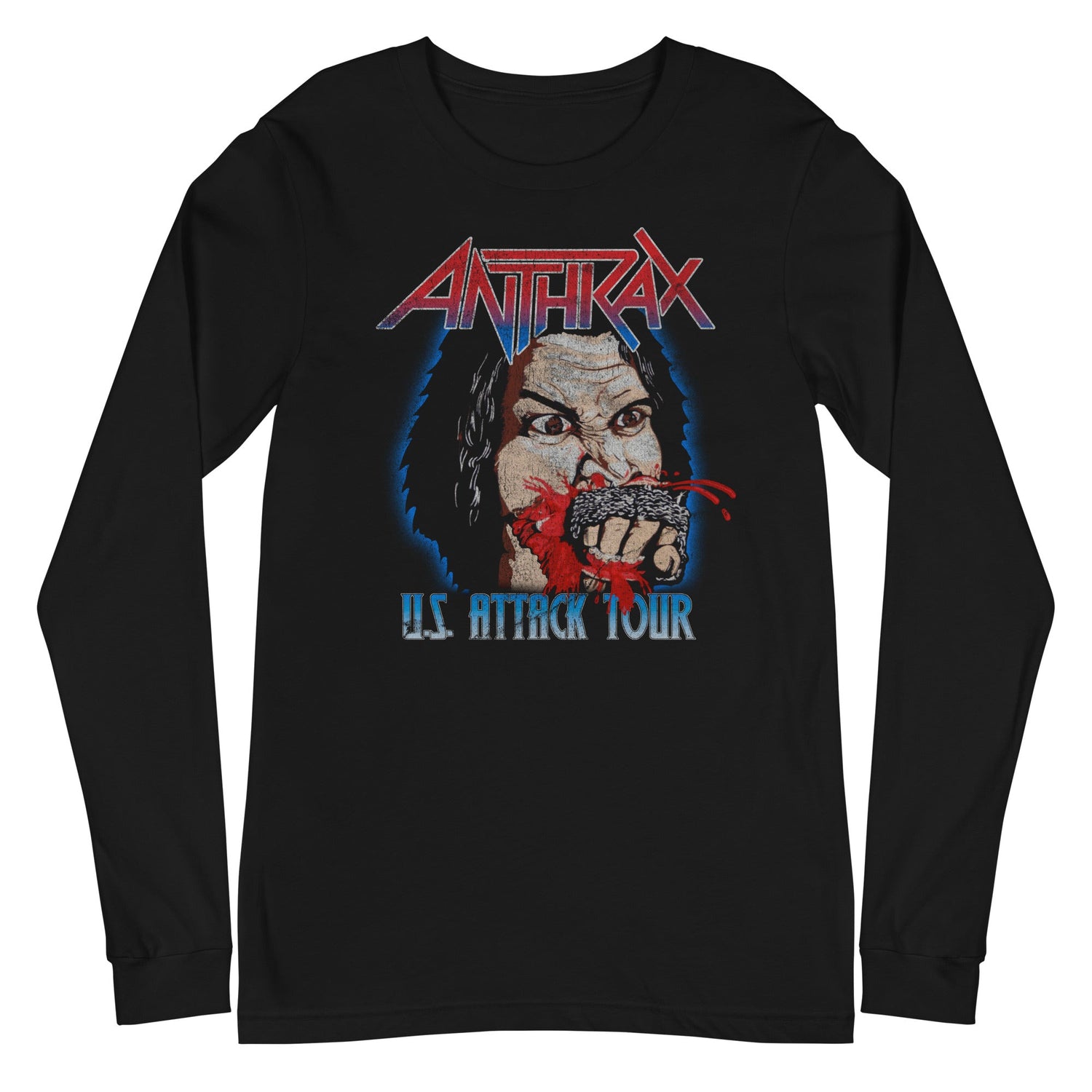 Anthrax - US Attack Tour Long Sleeve T-Shirt