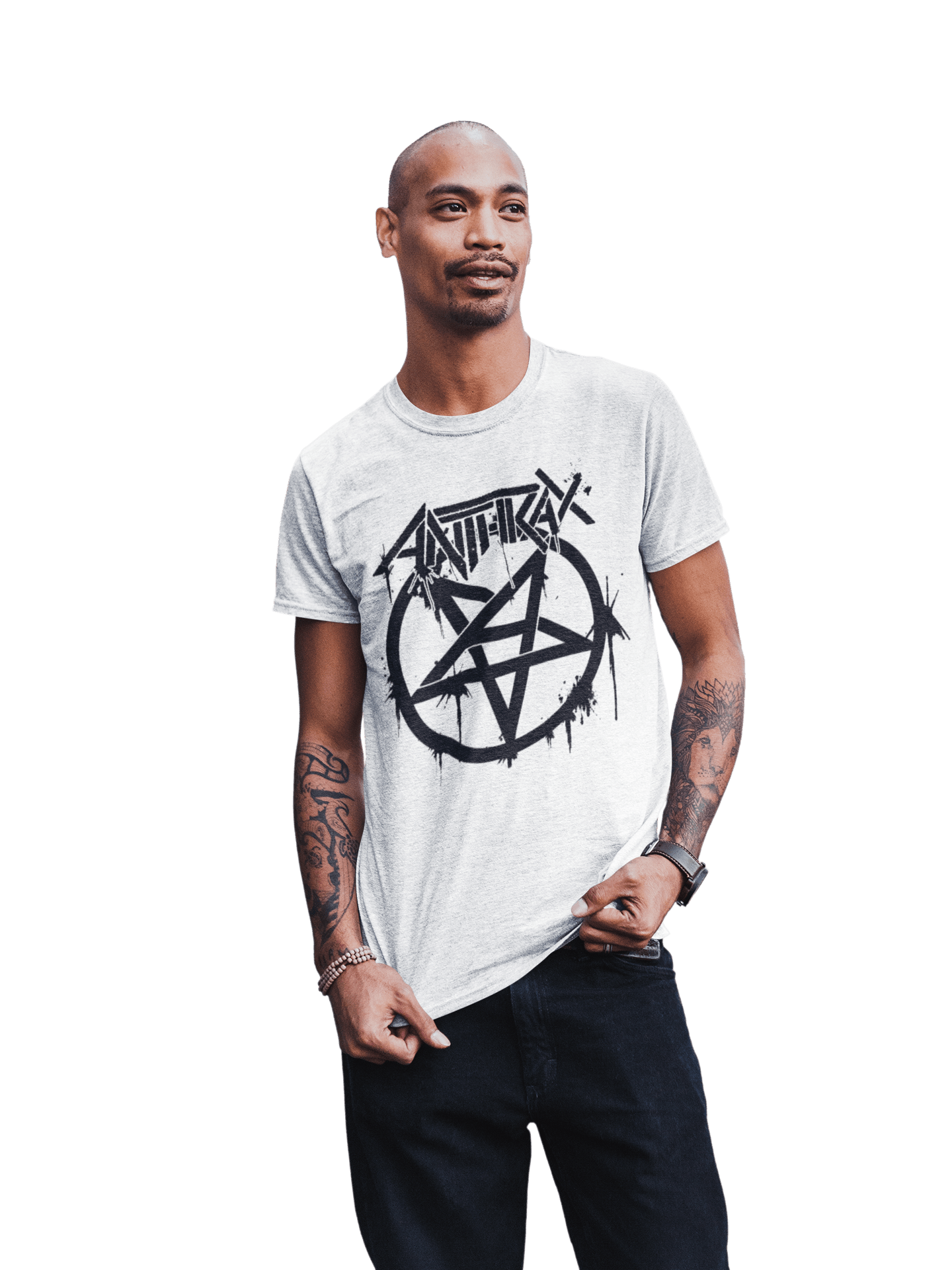 Anthrax - Pentagram Logo T-Shirt