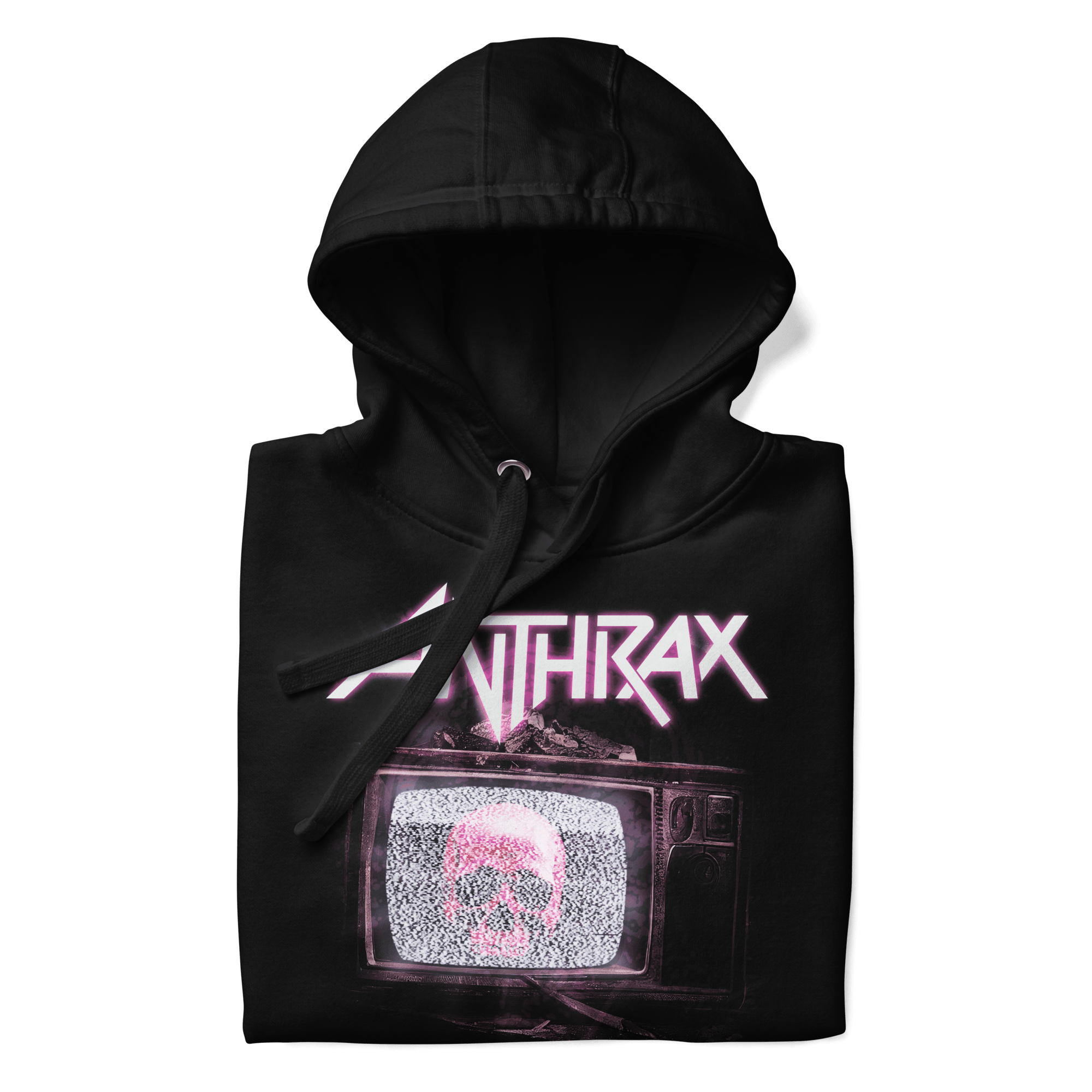 Anthrax - Skull TV Hoodie